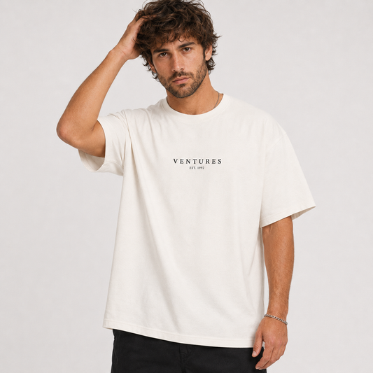 Ventures Dark Passenger Off White T-Shirt