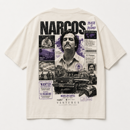 Ventures Medellin Empire Off White T-Shirt