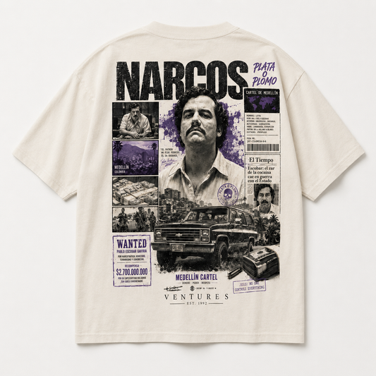 Ventures Medellin Empire Off White T-Shirt