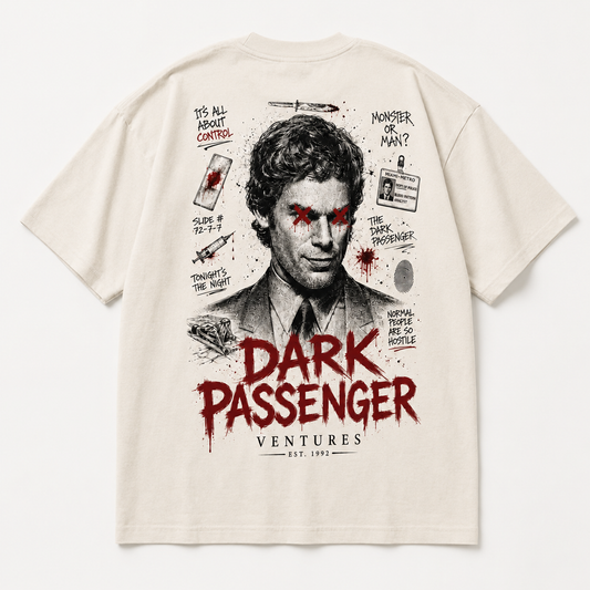 Ventures Dark Passenger Off White T-Shirt