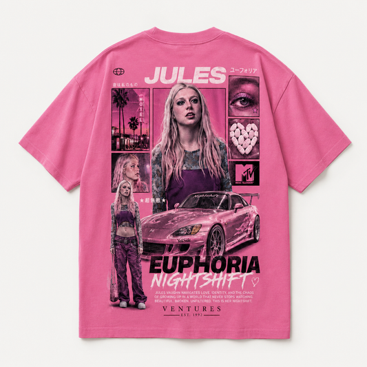 Ventures Pink Nightshift T-Shirt