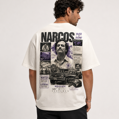 Ventures Medellin Empire Off White T-Shirt