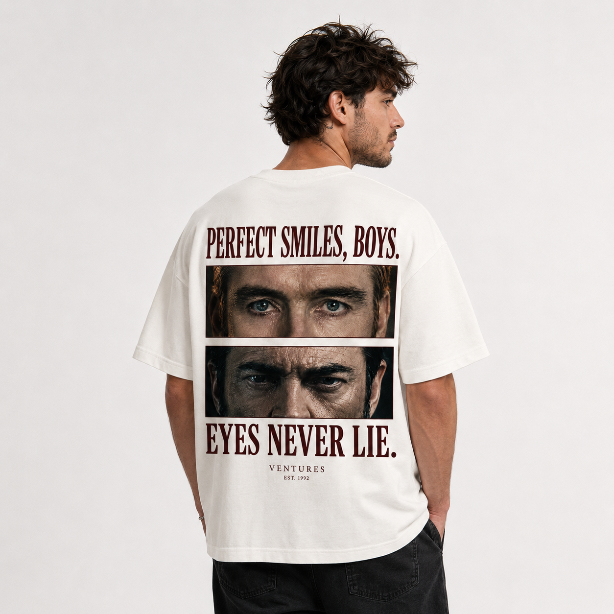 Ventures Eyes Never Lie Off White T-Shirt