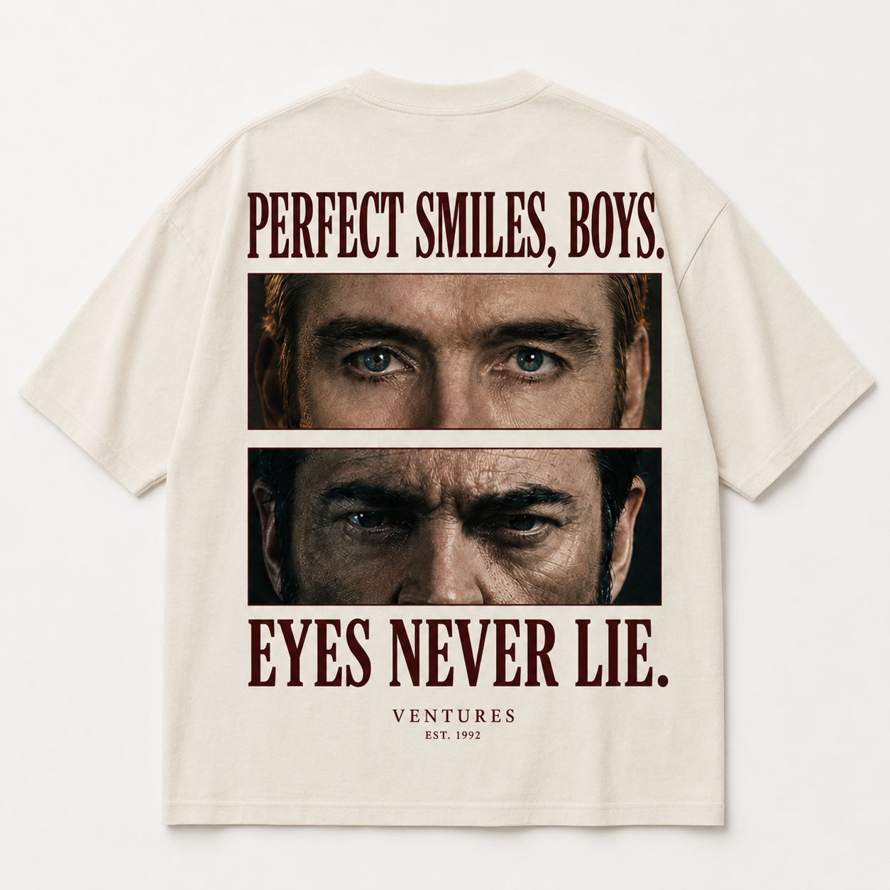 Ventures Eyes Never Lie Off White T-Shirt